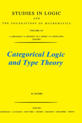 Categorical Logic and Type Theory