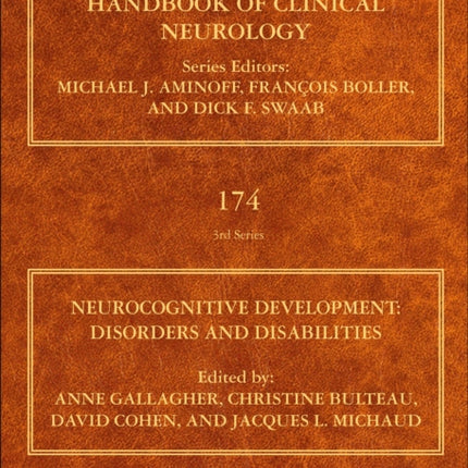 Neurocognitive Development: Disorders and Disabilities: Volume 174