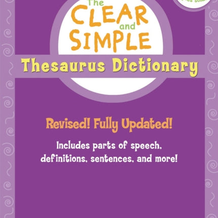 The Clear and Simple Thesaurus Dictionary