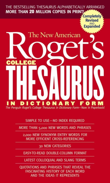 New American Rogets College Thesaurus in