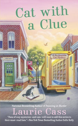 Cat With A Clue: A Bookmobile Mystery