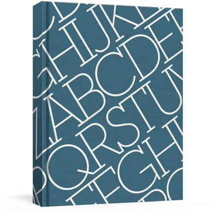 House Industries Indigo Linen Journal