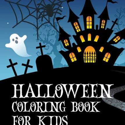 Halloween coloring book for kids