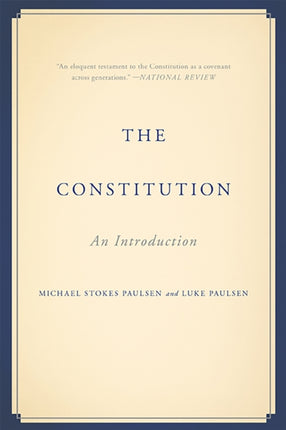 The Constitution An Introduction