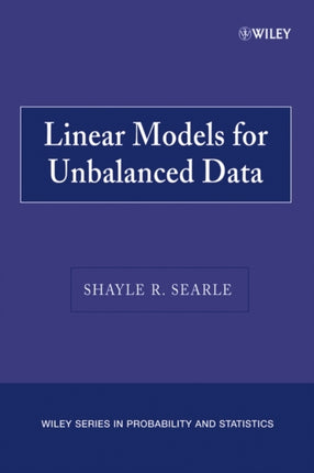 Linear Models for Unbalanced Data