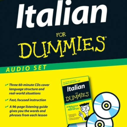 Italian For Dummies Audio Set