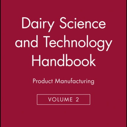 Dairy Science and Technology Handbook Volume 2