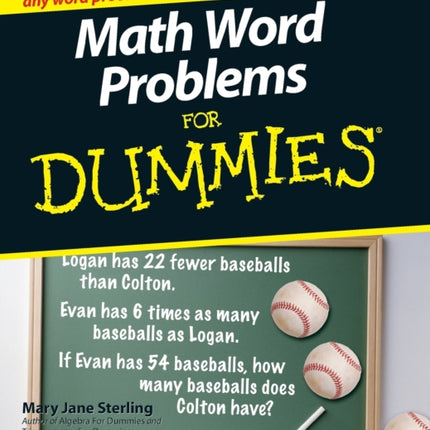 Math Word Problems For Dummies