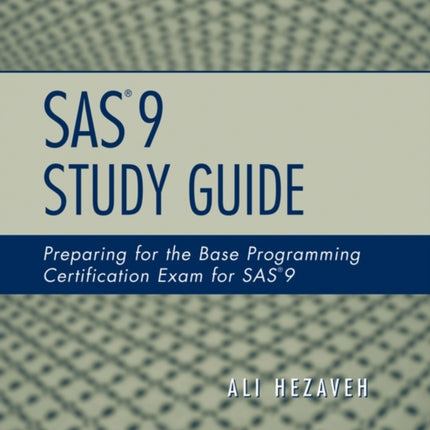 SAS 9 Study Guide