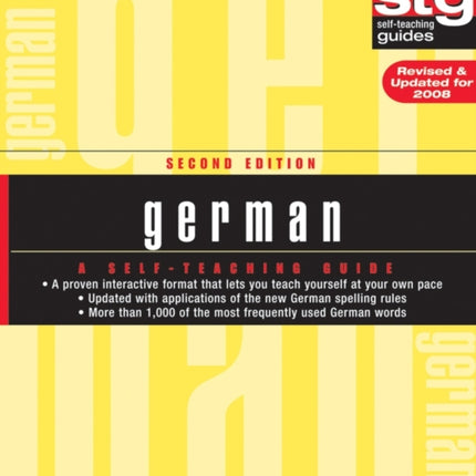 German: A Self-Teaching Guide