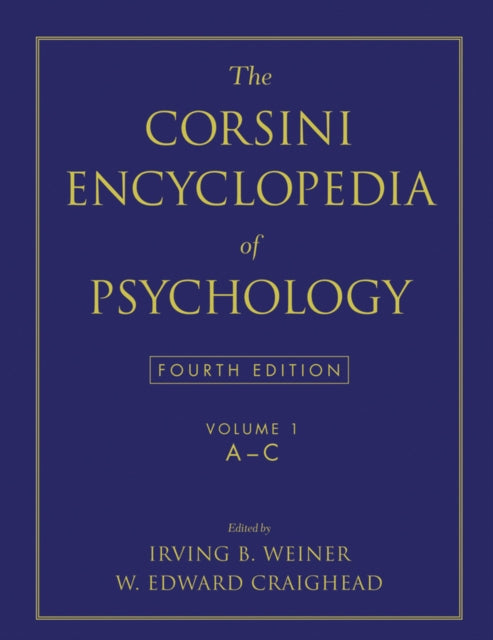 The Corsini Encyclopedia of Psychology Volume 1