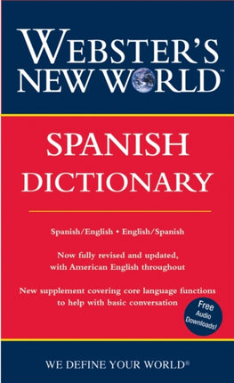 Webster's New World Spanish Dictionary: Spanish/English English/Spanish