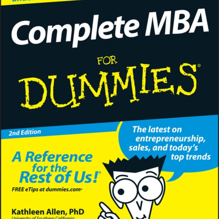 Complete MBA For Dummies