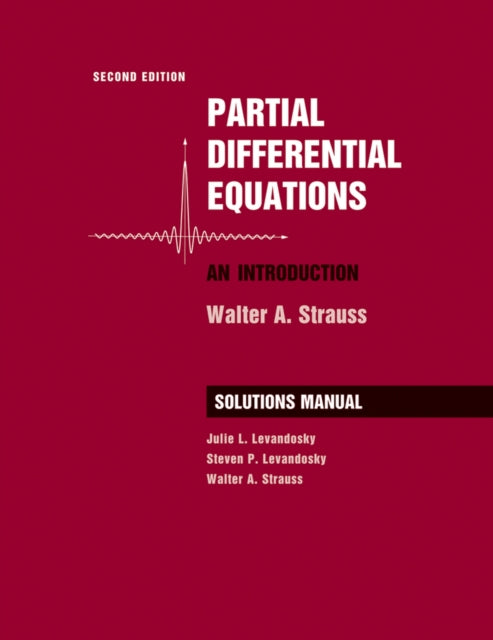 Partial Differential Equations An Introduction 2e