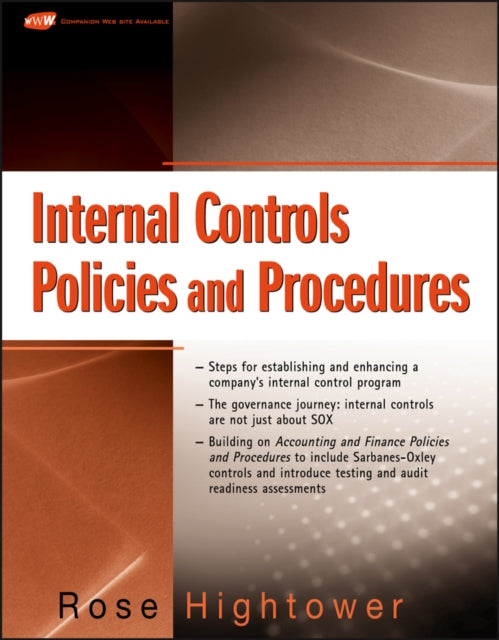 Internal Controls Policies and Procedures