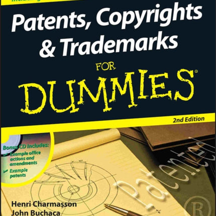 Patents Copyrights and Trademarks For Dummies