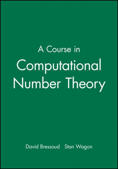 A Course in Computational Number Theory