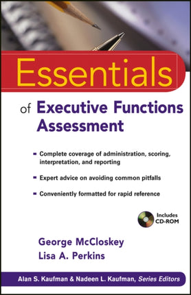 Essentials of Executive Functions Assessment 68 Essentials of Psychological Assessment