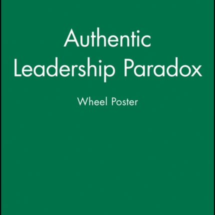 Authentic Leadership Paradox Wheel Poster