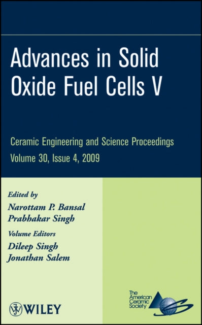 Advances in Solid Oxide Fuel Cells V, Volume 30, Issue 4