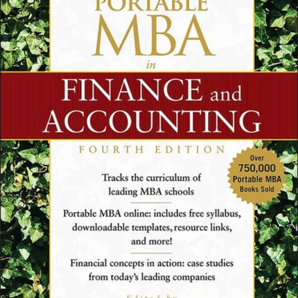 The Portable MBA in Finance and Accounting