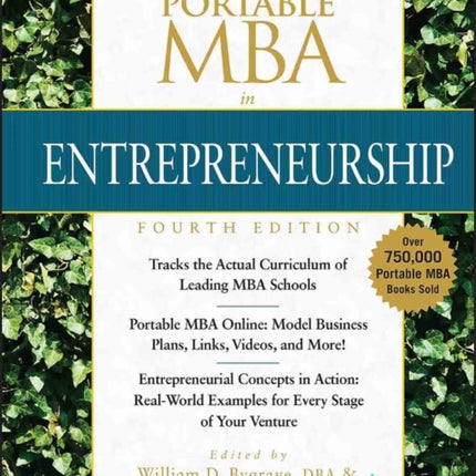 The Portable MBA in Entrepreneurship