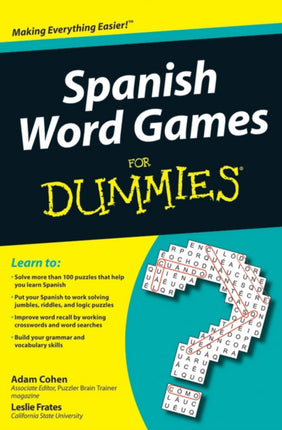 Spanish Word Games For Dummies