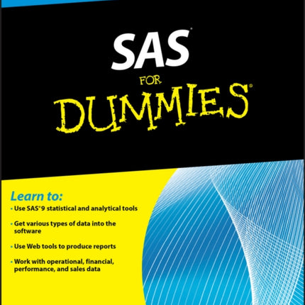 SAS For Dummies