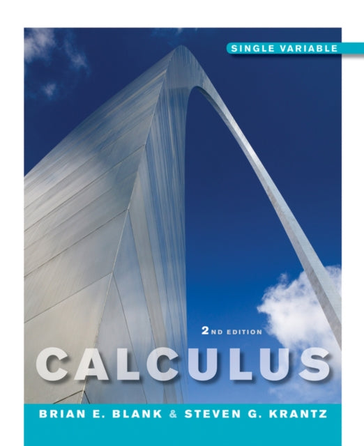 Calculus: Single Variable