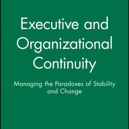Executive and Organizational Continuity