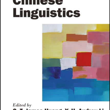 The Handbook of Chinese Linguistics