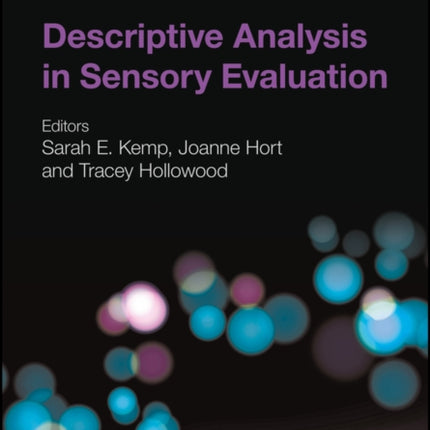 Descriptive Analysis in Sensory Evaluation