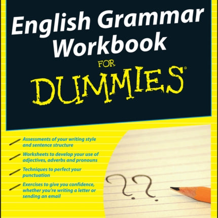 English Grammar Workbook For Dummies