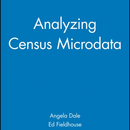 Analyzing Census Microdata