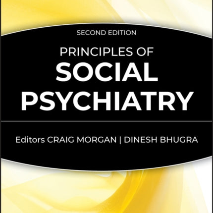 Principles of Social Psychiatry