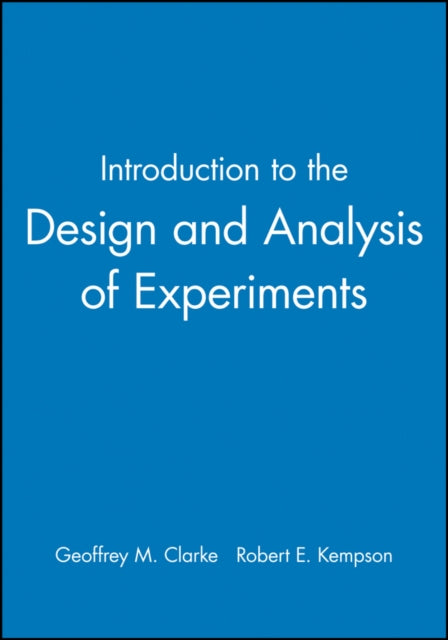 Introduction to the Design and Analysis of