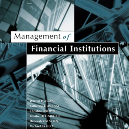 Management of Financial Institutions 2e