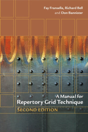 A Manual for Repertory Grid Technique