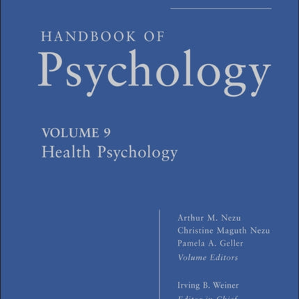 Handbook of Psychology, Health Psychology