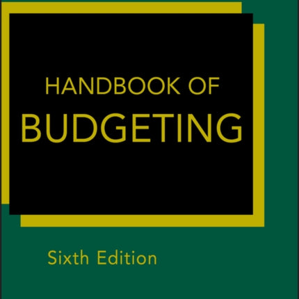 Handbook of Budgeting