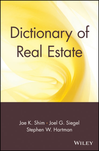 Dictionary of Real Estate