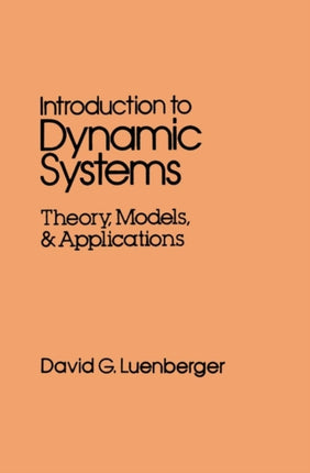 Introduction to Dynamic Systems: Theory, Models, and Applications