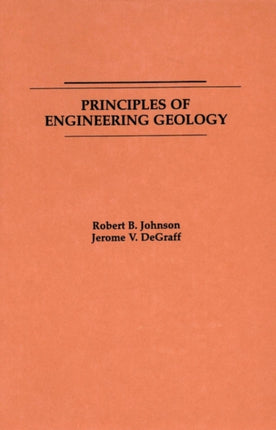 Principles of Engineering Geology