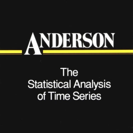 The Statistical Analysis of Time Series