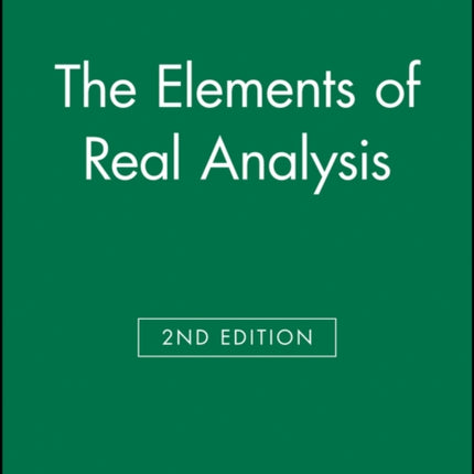 The Elements of Real Analysis