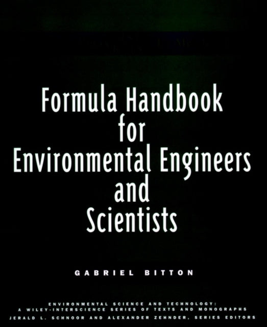 Formula Handbook for Environmental Engineers and Scientists