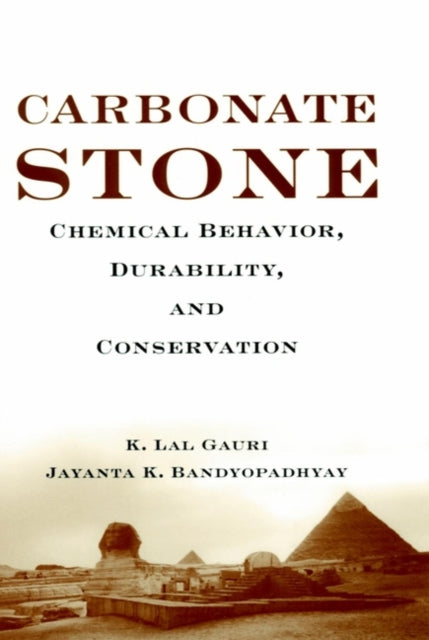 Carbonate Stone Chemical Behavior Durability and