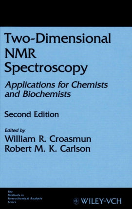 TwoDimensional NMR Spectroscopy