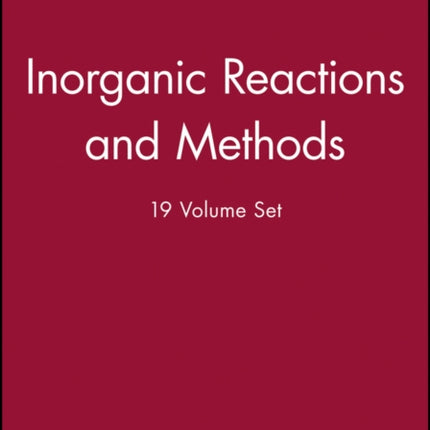 Inorganic Reactions and Methods, Set