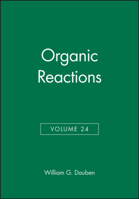 Organic Reactions, Volume 24